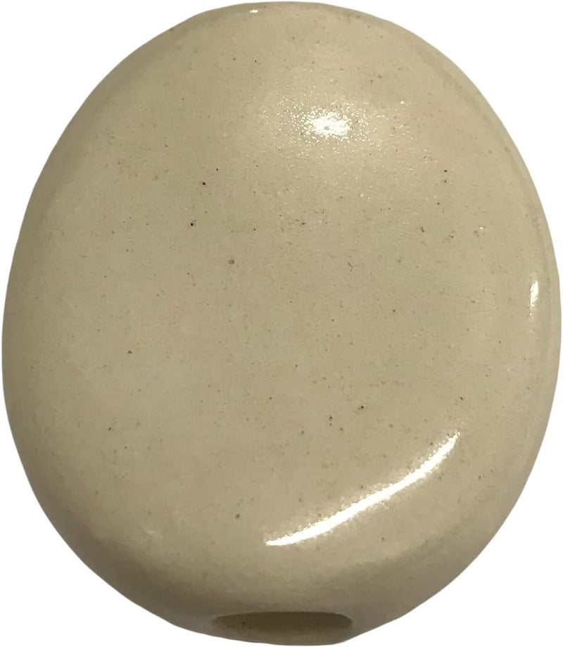 Handmade Ceramic Stone Eagle American Flag Bead Neckace Jewelry - Image 2